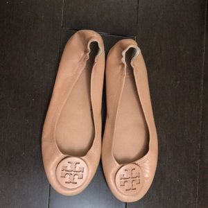 Size 8 Tort Burch flats